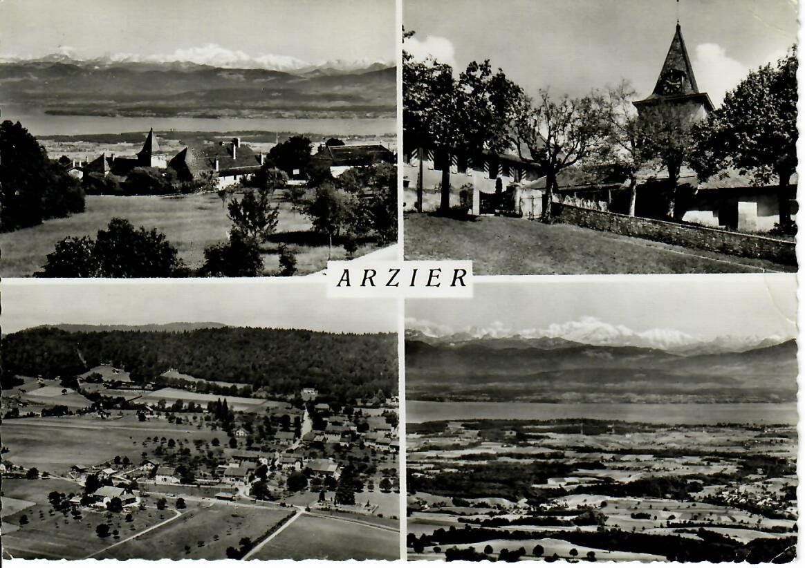 Cartoline postali: Arzier – Usato da Hochdorf venduto da Ziegel-16