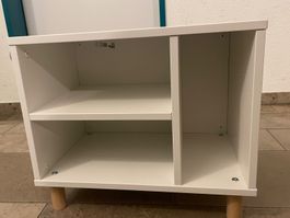 Table de chevet/étagère, blanc IKEA SMUSSLA