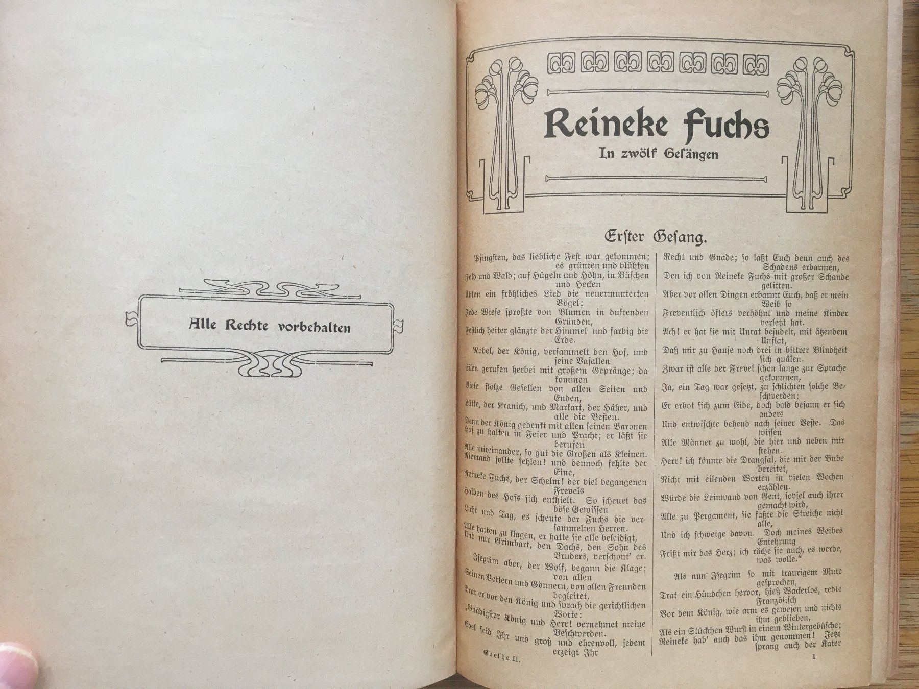 Libri: Goethes Werke – Usato da Grenchen venduto da Kogi7 8