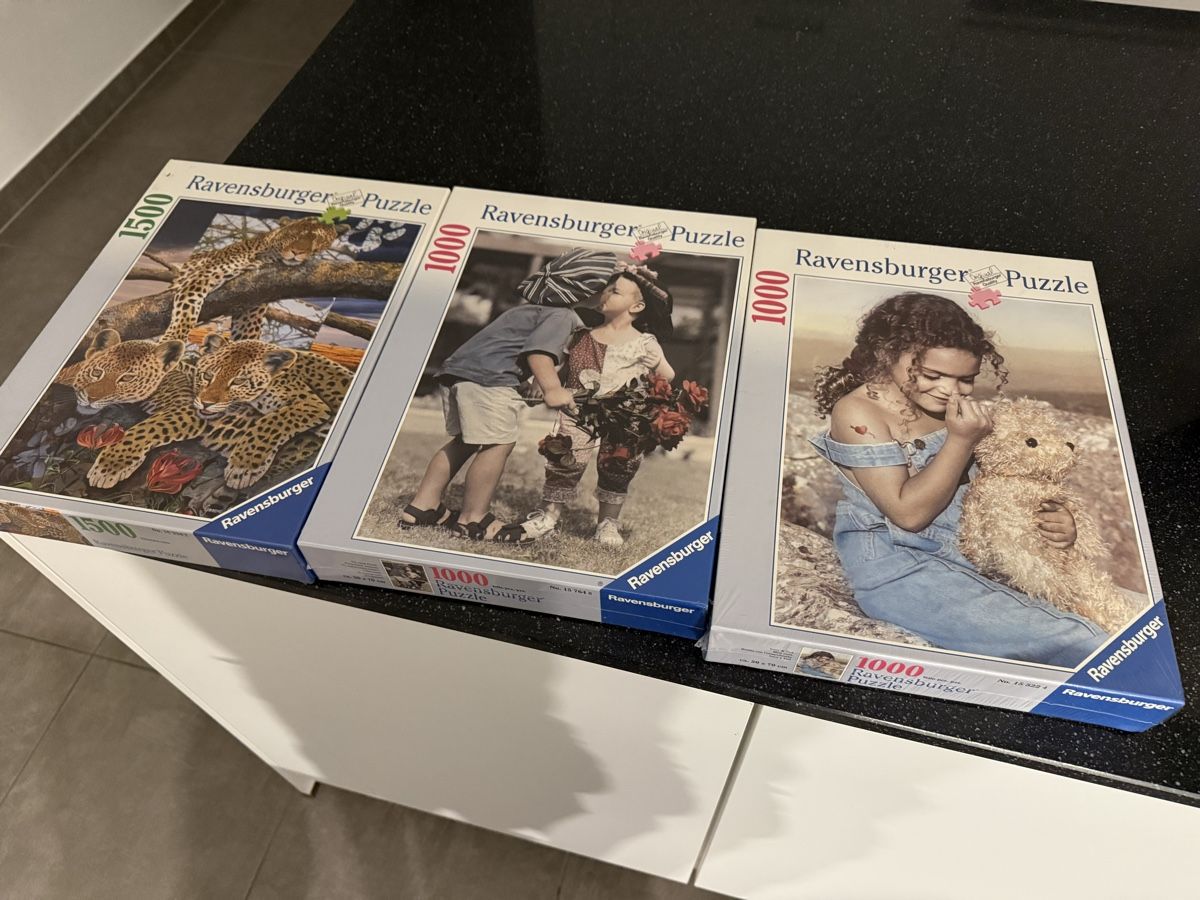 Ravensburger Puzzle: 3x Ravensburger Puzzle – Nuovo e nell'imballaggio originale da Claro venduto da KarinS84 1
