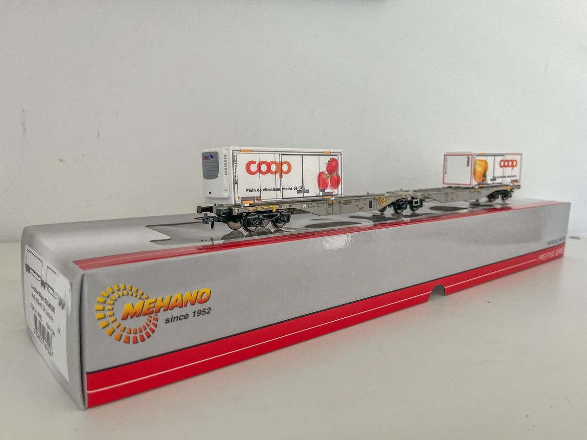 Mehano Trains électriques: Wagon Coop/railCare – D'occasion à Font par TrainspottersuisseHo