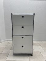 Design Highboard Kommode Metall Chrom