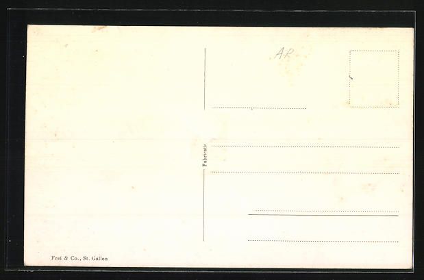 Cartoline postali: Schönengrund, Totalansicht der Gemeinde – Usato da Berlin venduto da bartko-reher 1