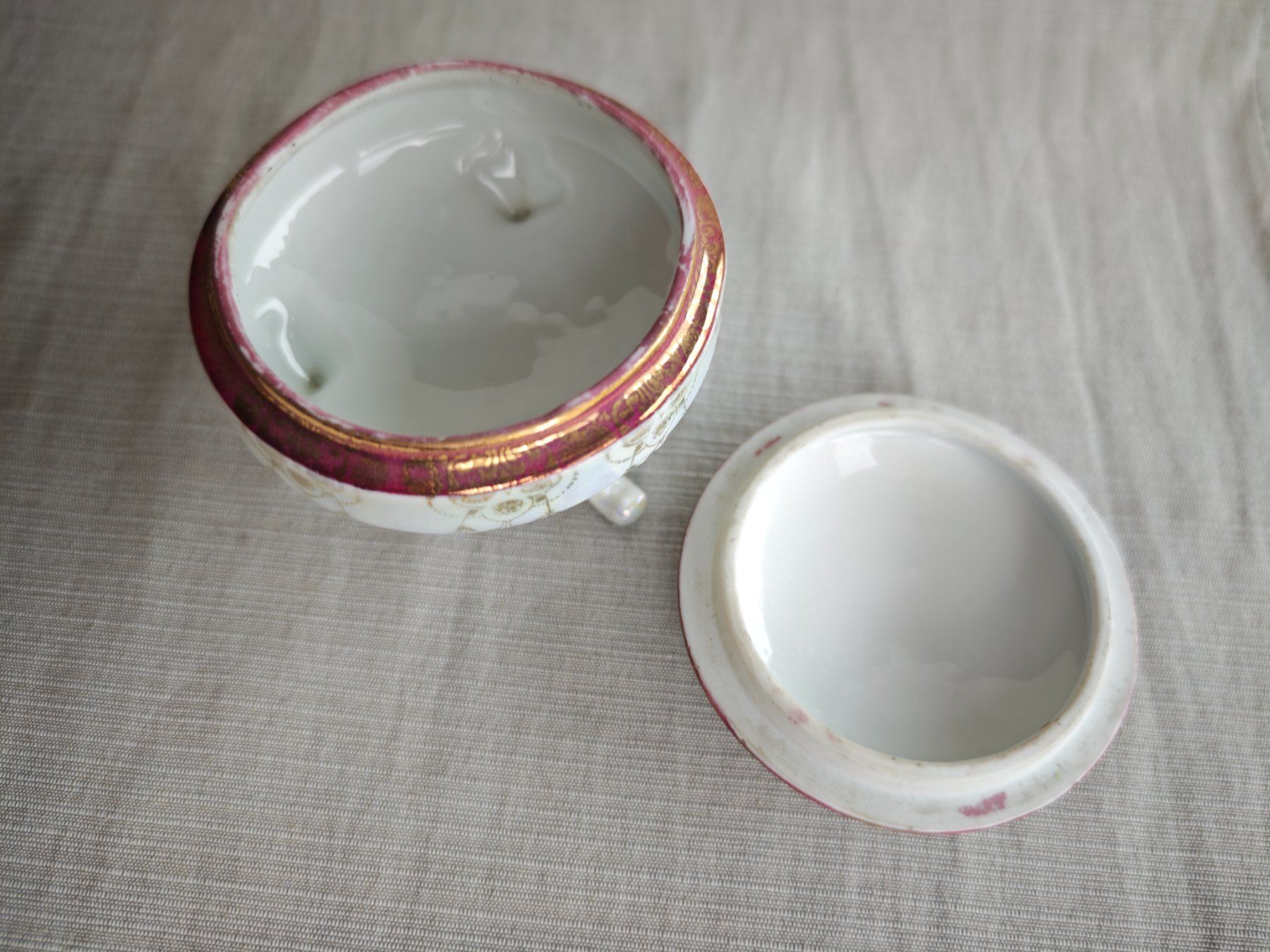 Tutte le decorazioni: Porzellandose mit Lüster-Glasur – Usato da Reinach BL venduto da Coin-Vintage 2