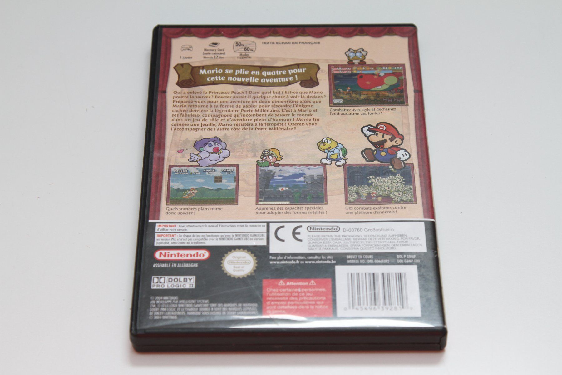 Nintendo Spiele: Paper Mario La Porte Millénaire – Gebraucht aus Basel von camelot99 1