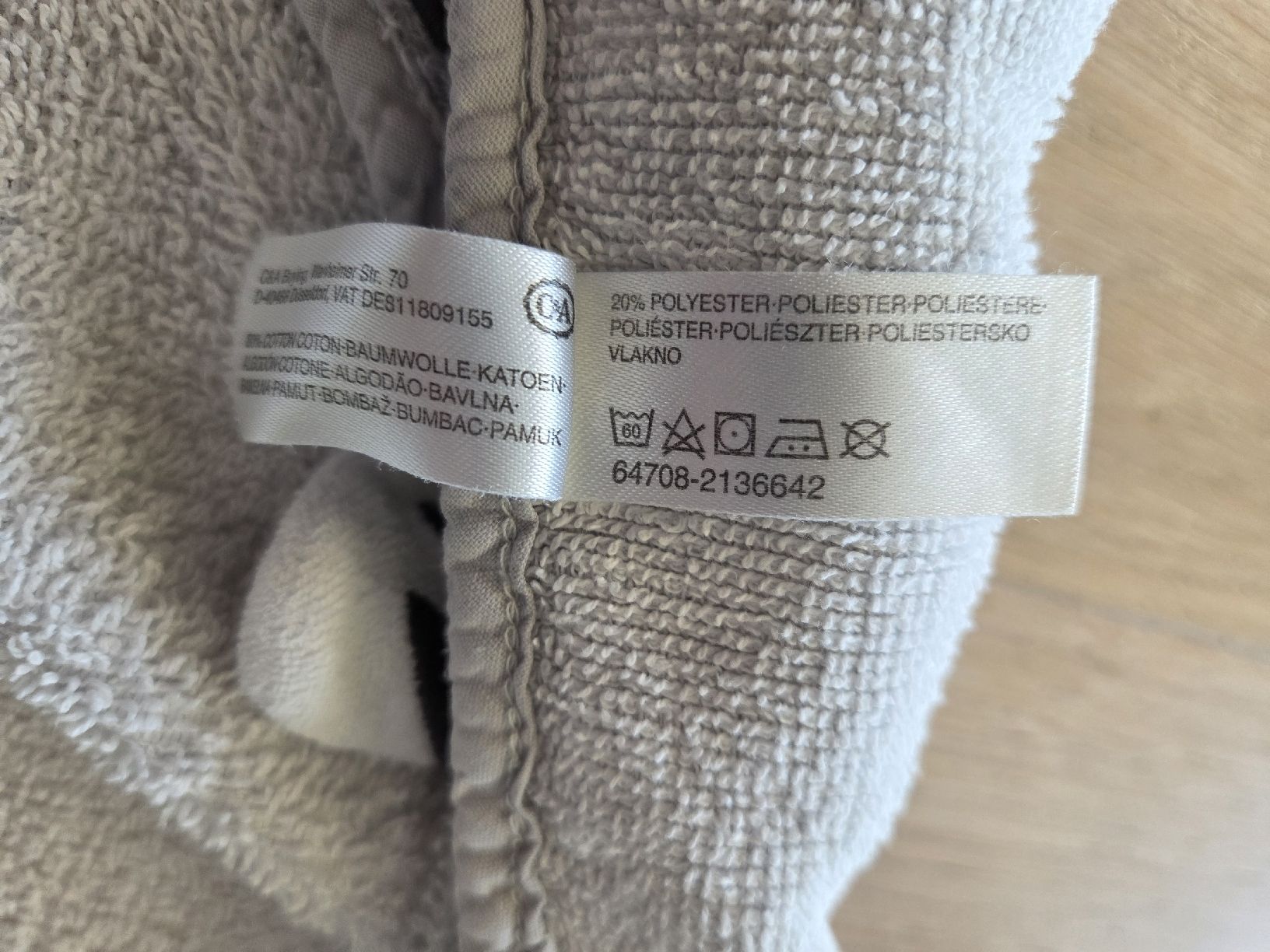 Teli da bagno: Super süesses Kapuzenbadetuch Zebra, C&A – Usato da Hinwil venduto da Jessica13 2