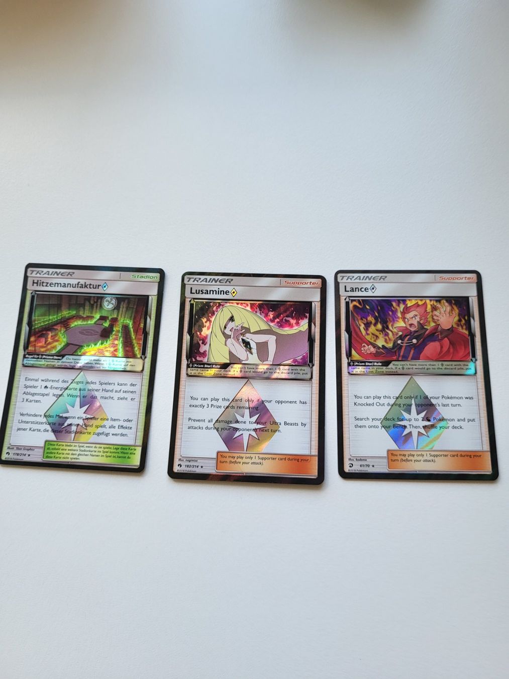 Pokémon Cartes à collectionner: 3 Prism Star Pokémonkarten – D'occasion à Erlenbach ZH par ram_mjn5