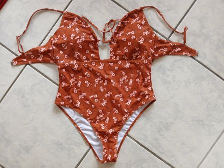 Ethno Hippie Badeanzug Blumen