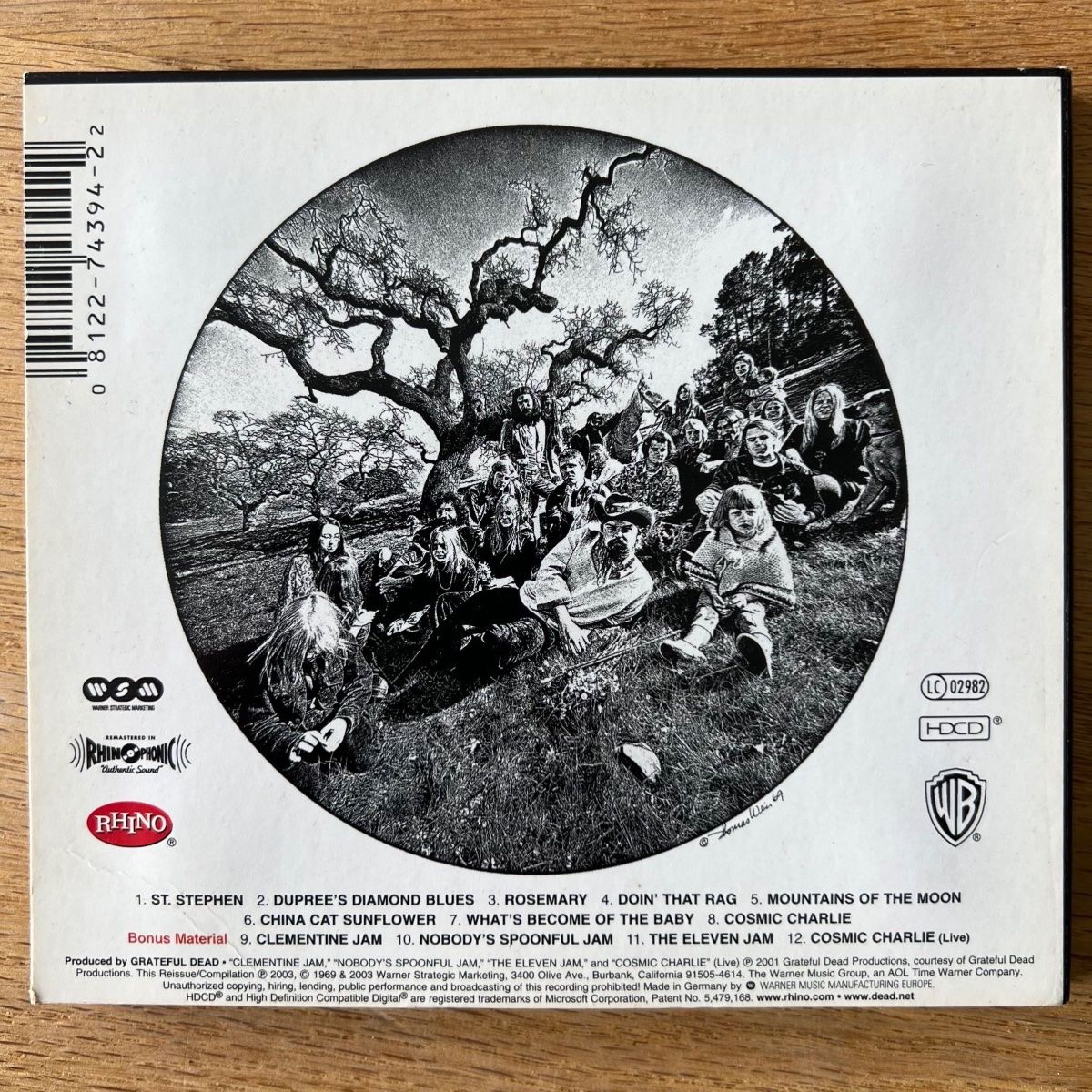 CDs: Grateful Dead - Aoxomoxoa / CD - D-Press. 2001 - HDCD Digip. – D'occasion à Gais par soundcave57 1