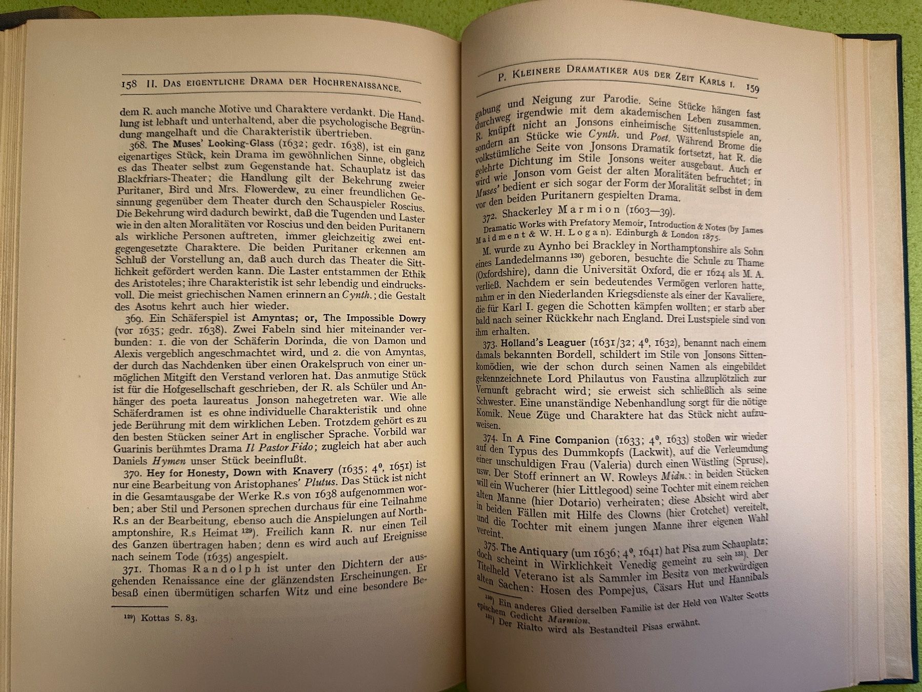 Bücher: Eduard Eckhardt: Das englische Drama 2 Bde. – Gebraucht aus Zürich von allp 9