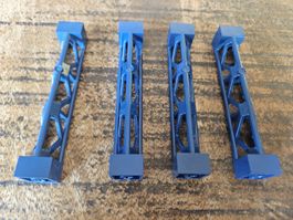 lego 95247 lot de 4 pièces Dark Blue Support 2 x 2 x 10