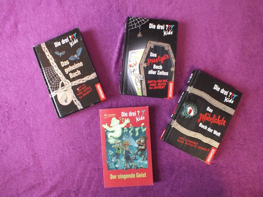 Die drei ??? ( Fragezeichen ) Kids - 4er Bücher Set (Gebraucht) in ...