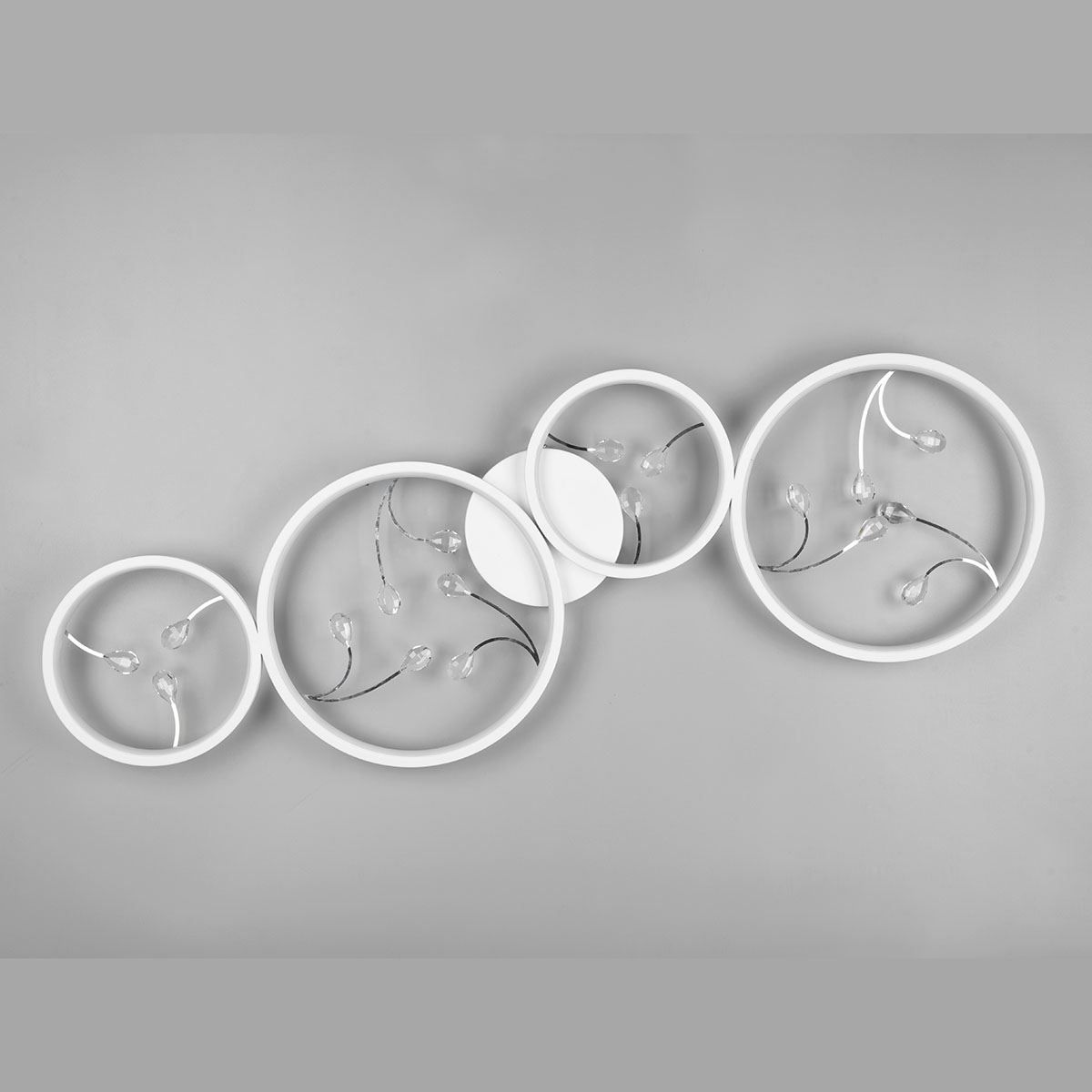 Lampadari & plafoniere: LED Deckenleuchte, 95 cm x 40 cm, Ringe – Nuovo (secondo la descrizione) da Kreuzlingen venduto da Smart-Light 3