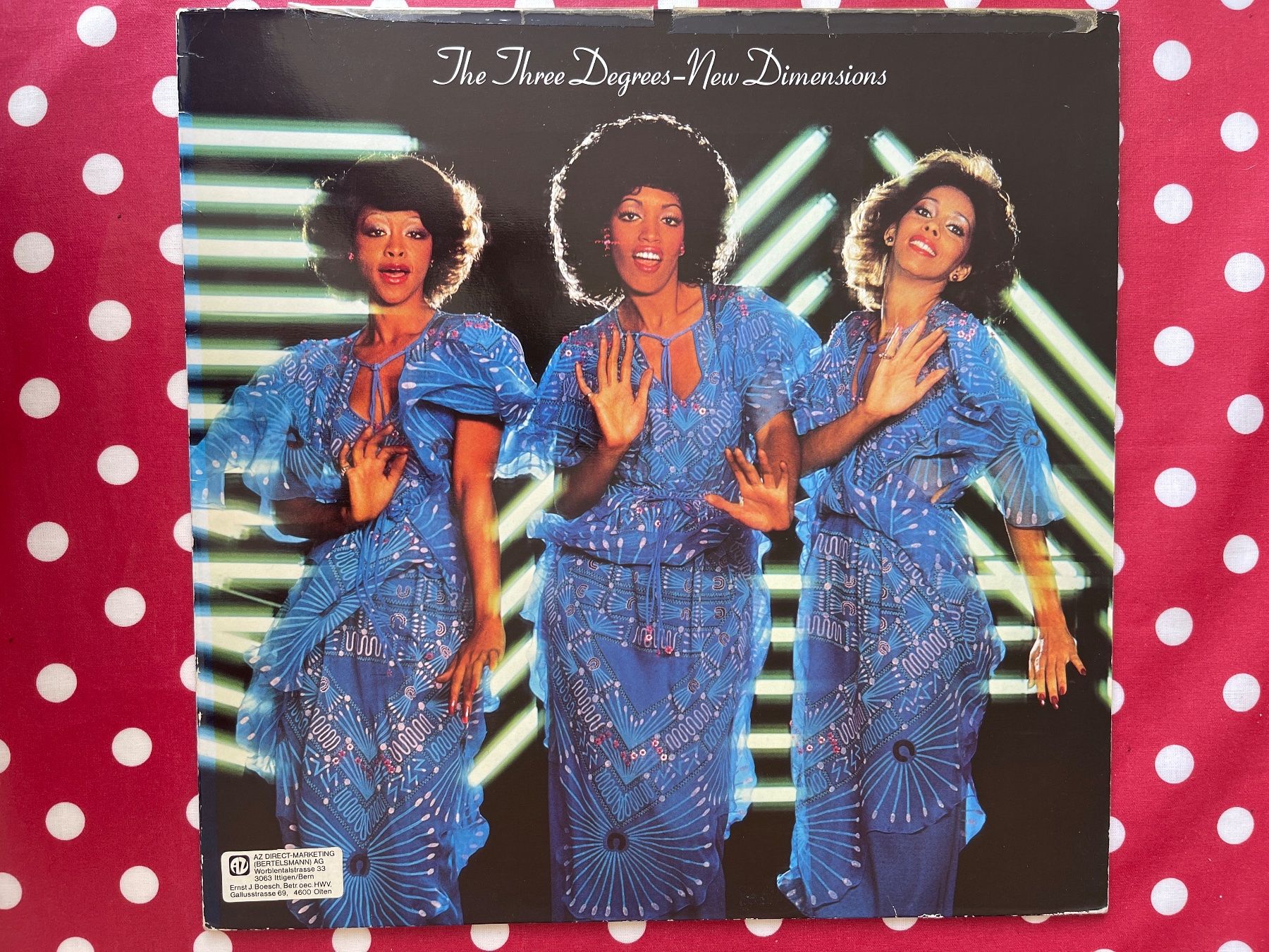 Dischi in vinile: A638/The Three Degrees New Dimensions – Usato da Frutigen venduto da Philippe_jsp