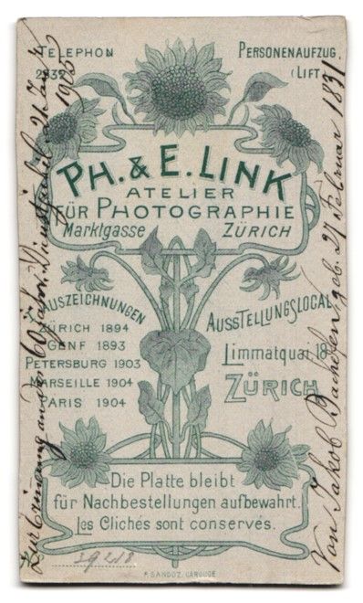 Photos & affiches: Fotografie Ph., E. Link, Zürich, Limmat – D'occasion à Berlin par bartko-reher 1