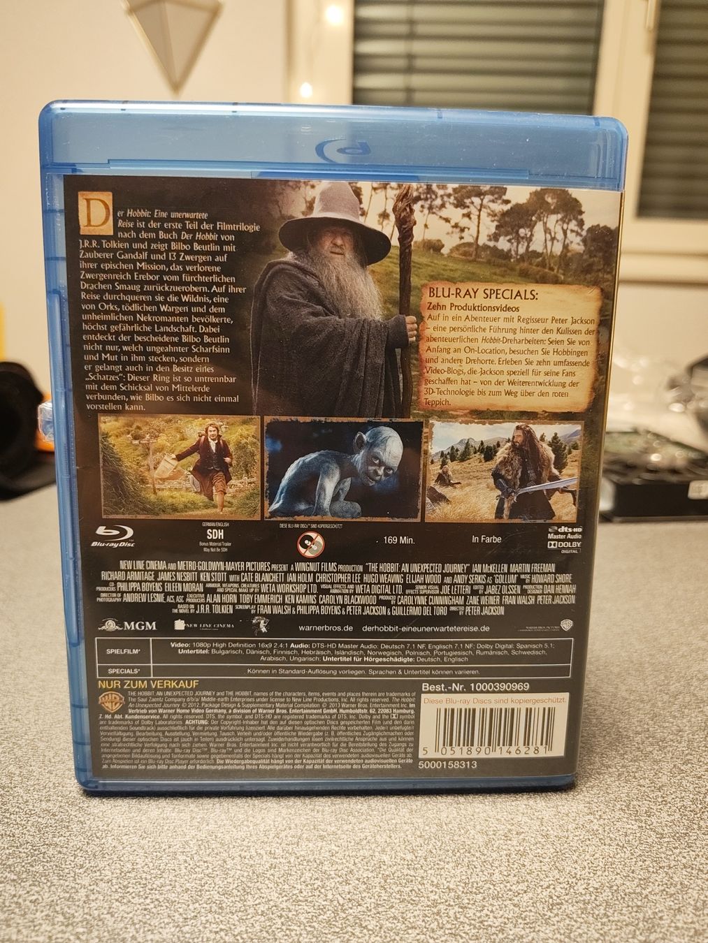 Tutti i DVDs: Der Hobbit: Eine unerwartete Reise Blu-ray – Usato da Seuzach venduto da dan1991 1