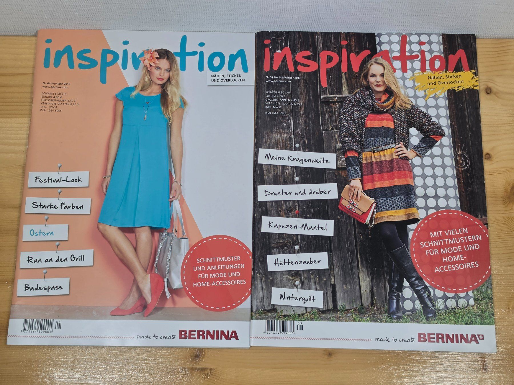 Schnittmuster: Set: 15 BERNINA Inspiration Hefte – Gebraucht aus Wil SG von gle_n2ty 6