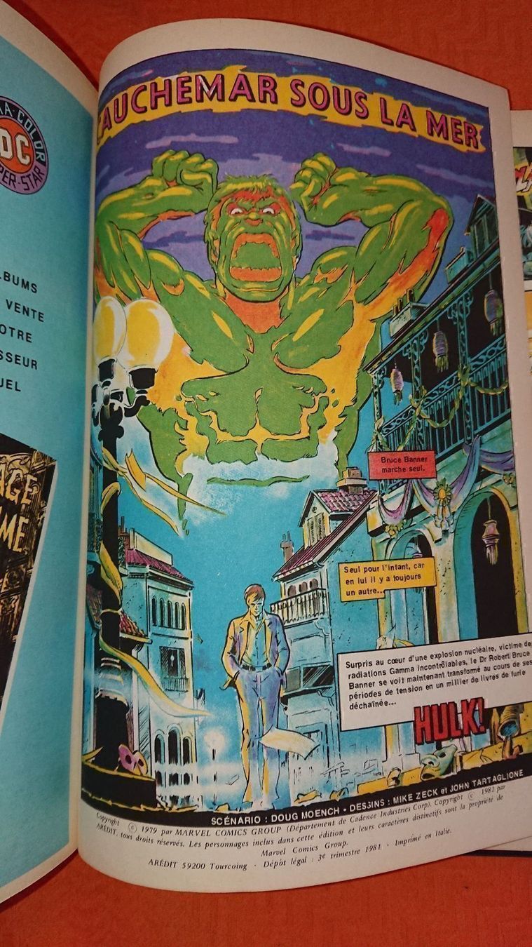 Comics: Hulk / Artima-Marvel – Gebraucht aus Cortaillod von signep 4