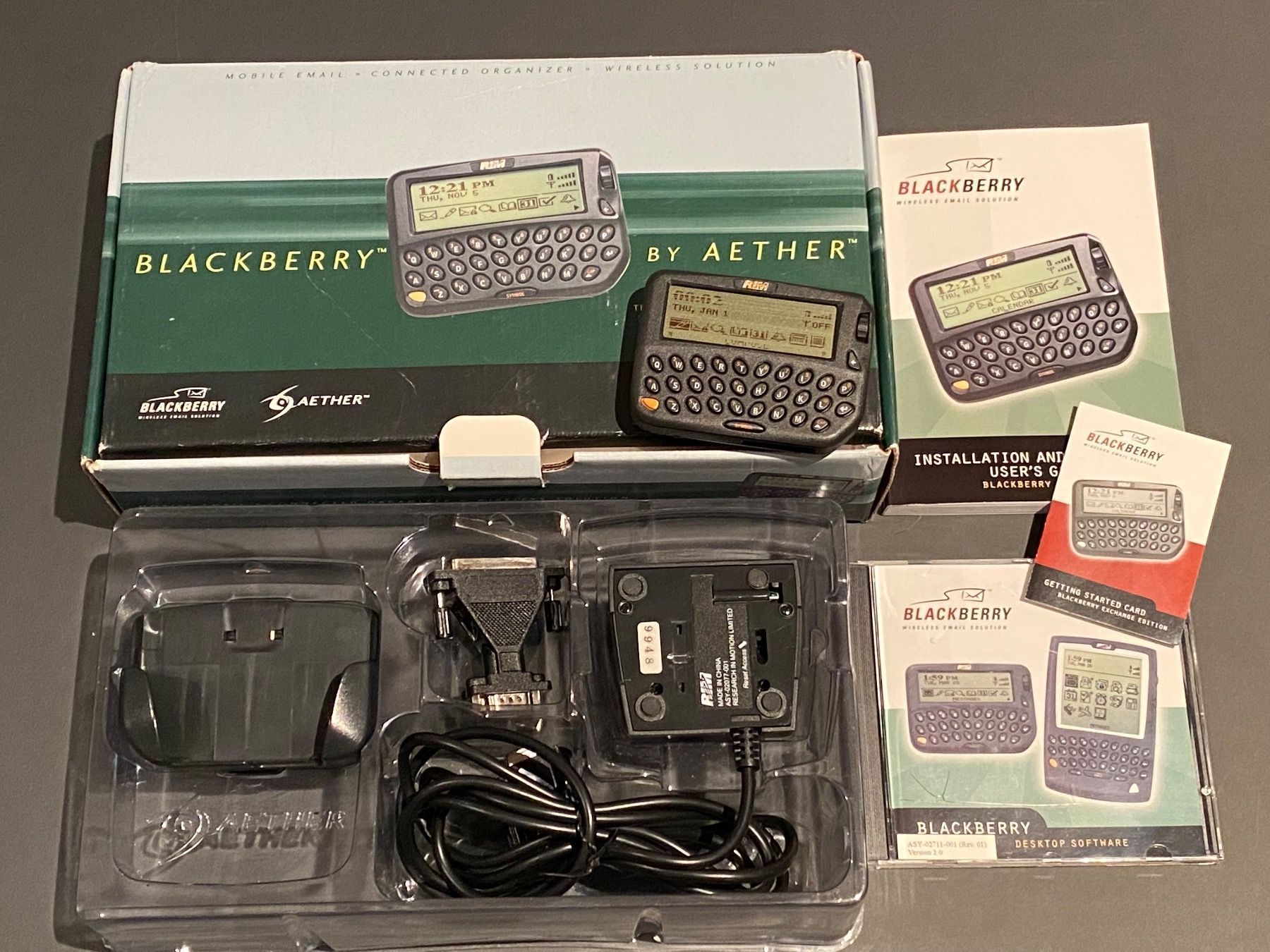 Palm Telefoni cellulari / Smartphones: RIM BlackBerry full original box – Usato da versoix venduto da Aess