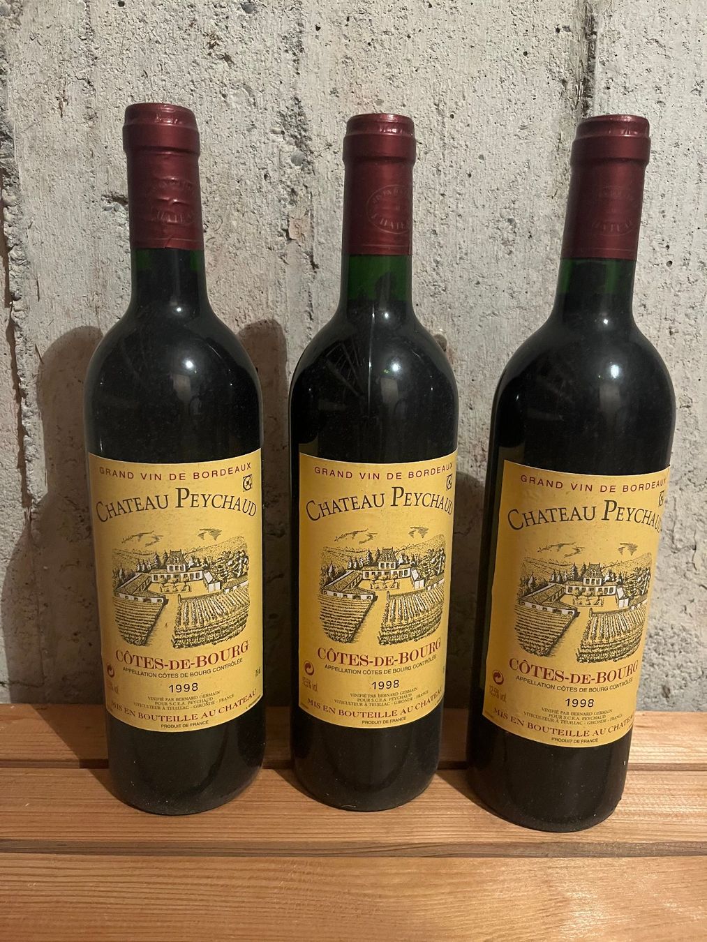 Vino: Wein Chateau Peychaud 1998 – Usato da Unterkulm venduto da Fabulirius