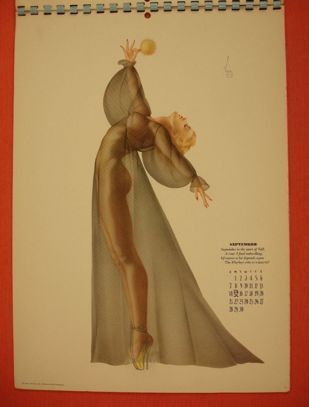 Libri: ALBERTO VARGAS PIN UP KALENDER 1940 – Usato da Grüningen venduto da Kartensammler 8