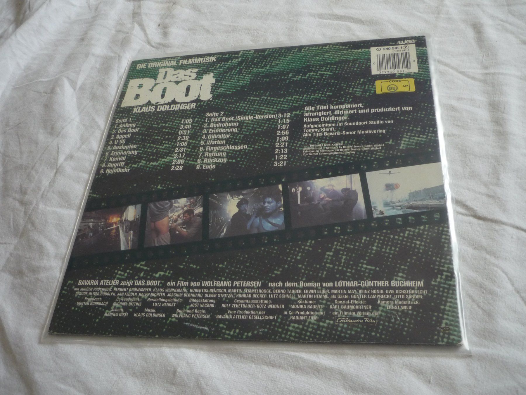 Schallplatten: 12" Schallplatte - Das Boot  -  Soundtrack – Gebraucht aus Beringen von zzRegal 1