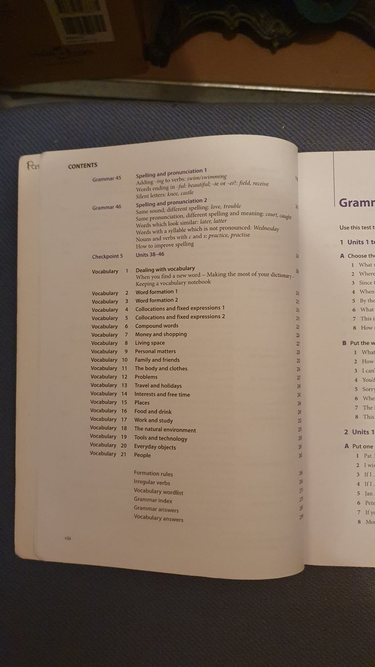 Libri: Intermediate Language Practice: English Grammar & Vocabulary – Usato da Bitsch venduto da cka_6hff 4