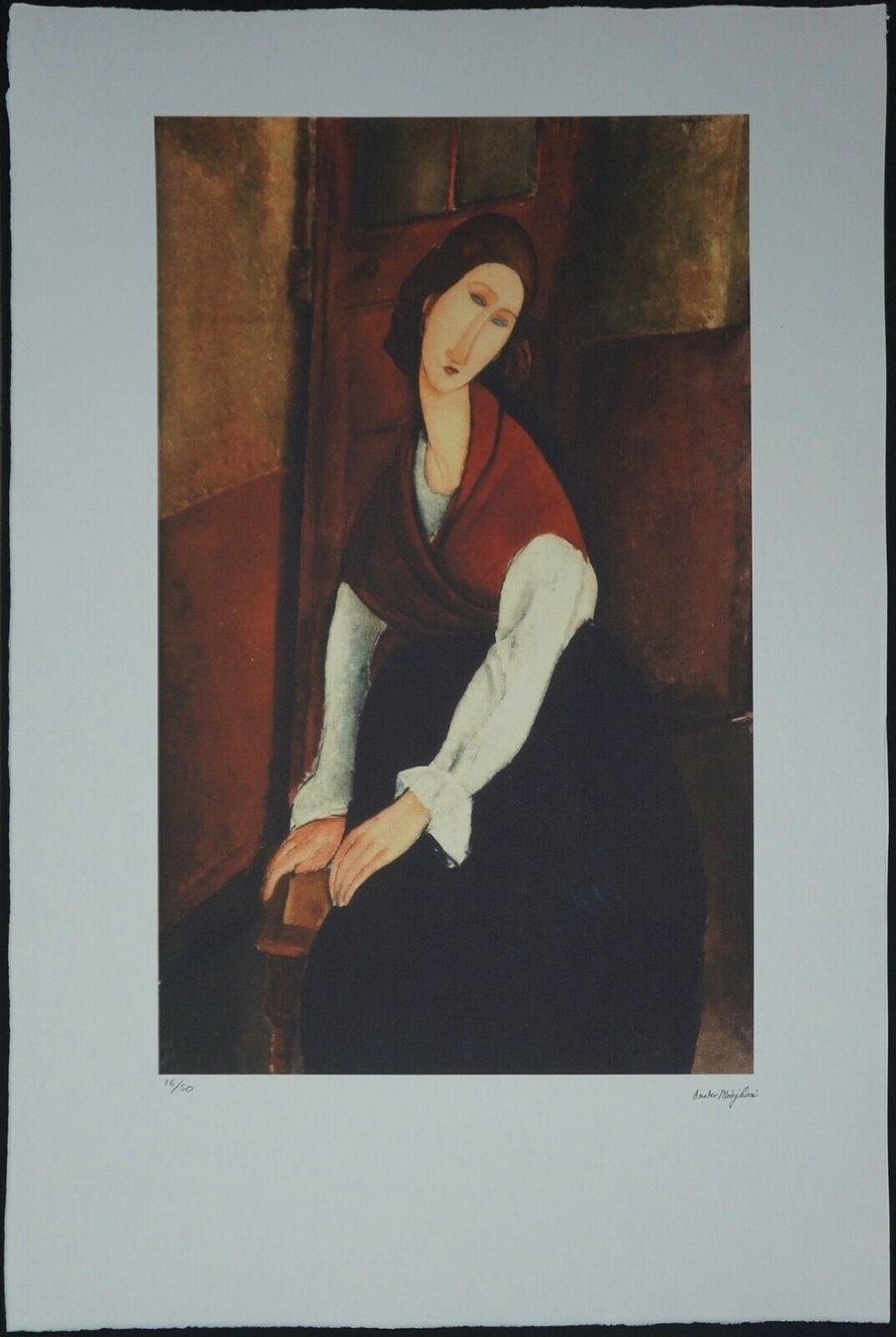 Foto & Immagini: Amedeo Modigliani   HANDNUMMERIERT  DRUCKSIGNIERT – Usato da Gersau venduto da kunst-online 4