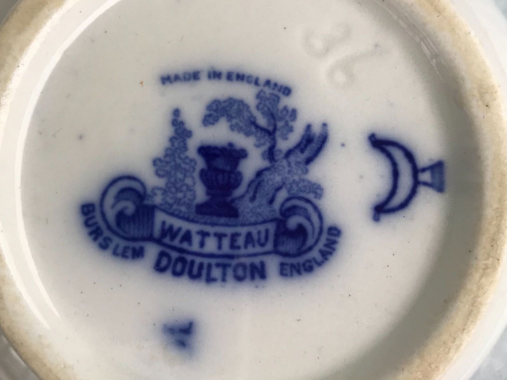 Karaffen: Wasser oder Milchkrug/ Carafe lait ou eau / Brocca Doulton – Neu (gemäss Beschreibung) aus Fribourg von SD1910 5