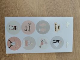 Sticker Hochzeitsalbum