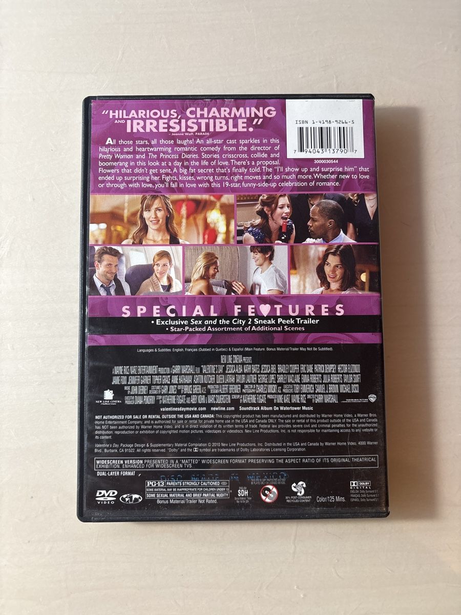 Tutti i DVDs: Valentine‘s Day  – Usato da Ruswil venduto da Slivio_ 1