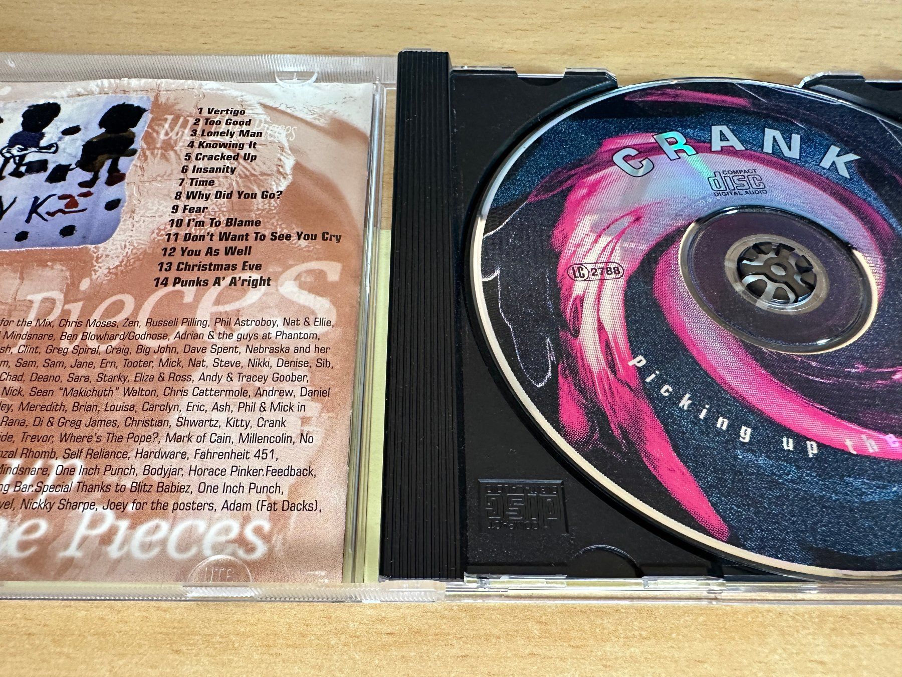 CD: Crank – Picking Up The Pieces – Usato da Rikon im Tösstal venduto da Alpenmutz 2