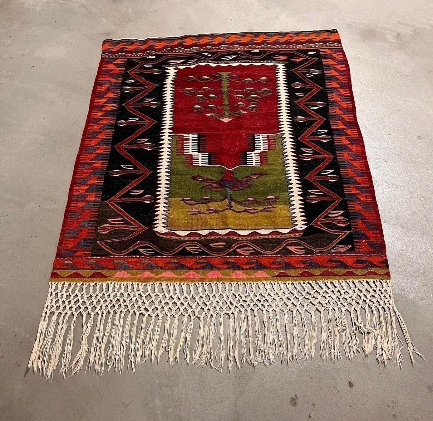 Kelim Tapis: kelim . boden oder wand . ca. 113 x 155cm – D'occasion à Allschwil par rotocker 1
