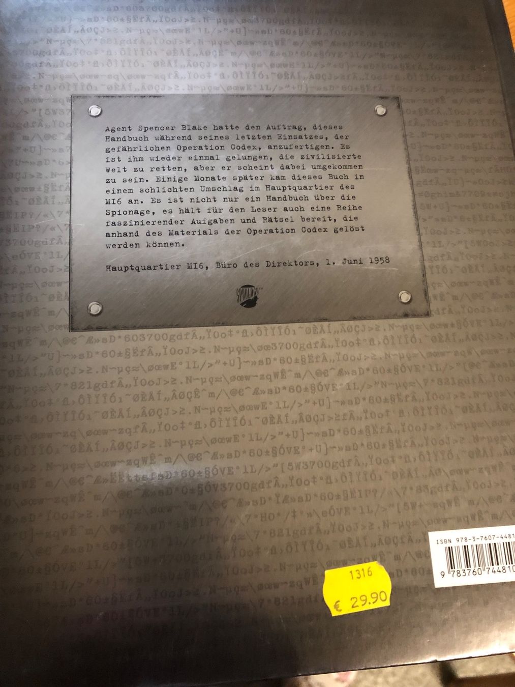 Livres: Spionage – Neuf (Voir description) à Adliswil par Myxin 2