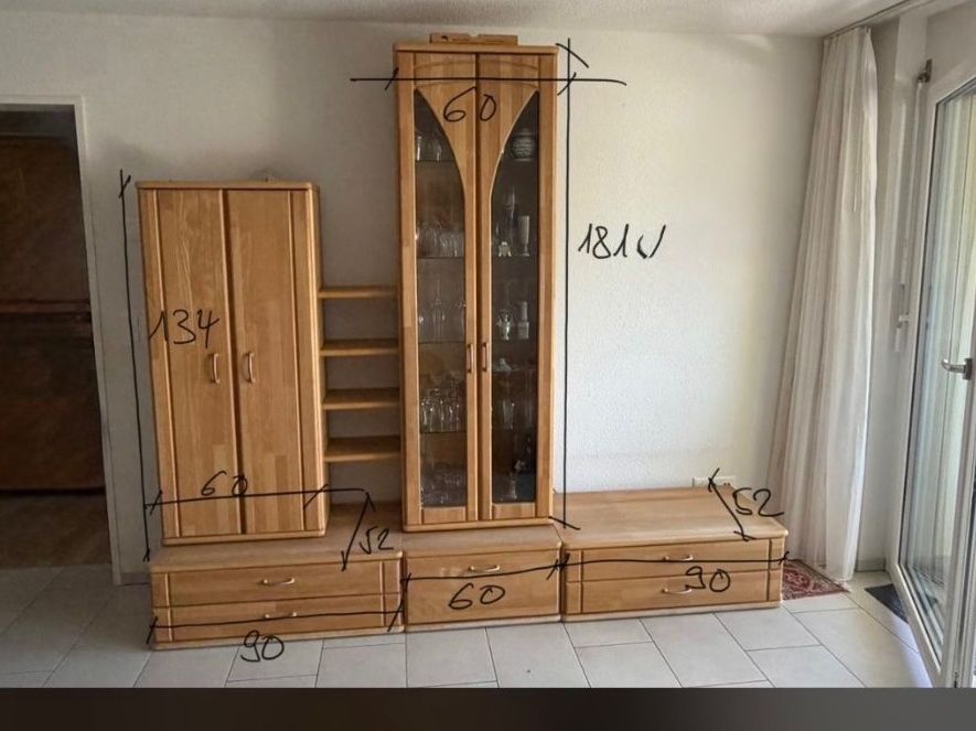 Kommoden: Wohnwand aus Holz – Gebraucht aus Eschenbach SG von sar_hw8f