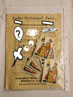 RAR! Zauber-Kartenspiel „Fakir“ Zaubertrick Karten Vintage!