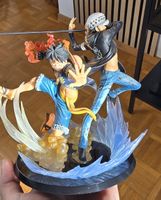 Figurine One Piece Luffy & Law