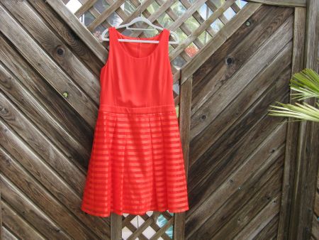 Vera Mont Festkleid, rot, Gr. 40, neuwertig