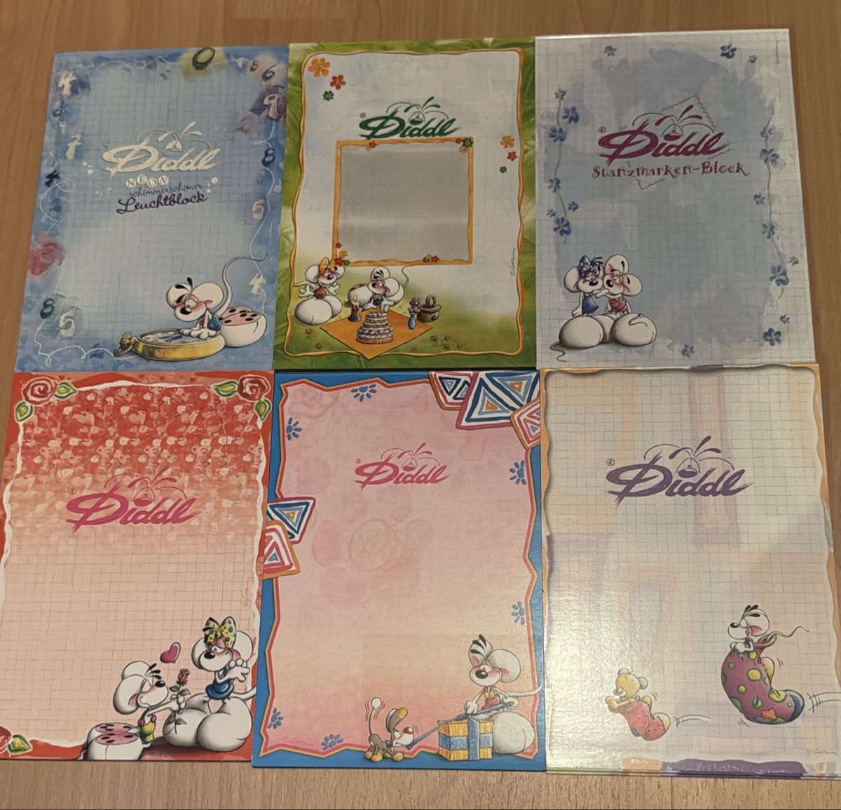 Papier: Diddlblätter-Set alt, 44stk. A5/A4 – D'occasion à Heiden par Bettyk11. 1