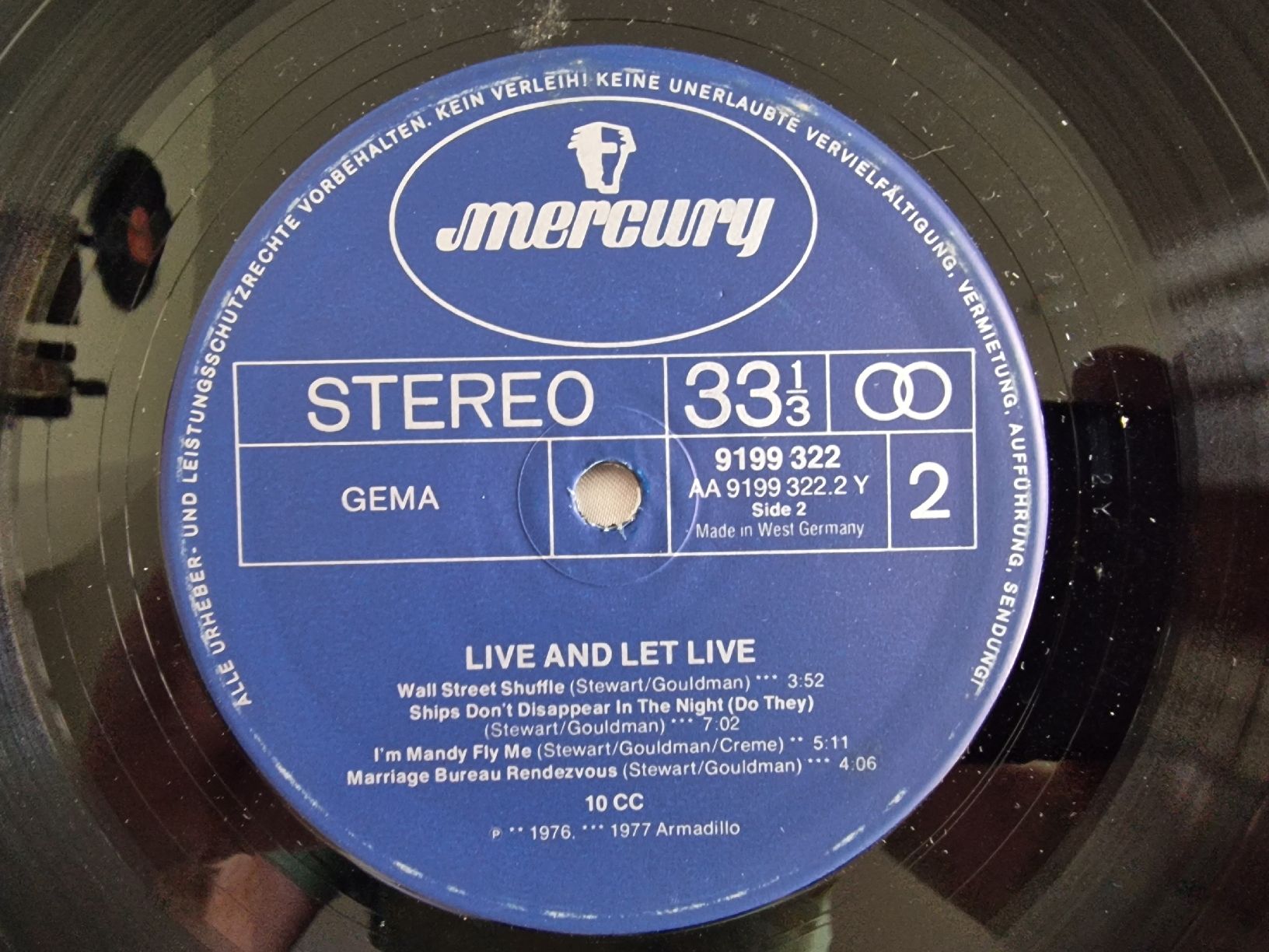 Dischi in vinile: 10CC - Live and let Live – Usato da Pfaffnau venduto da gunport 7