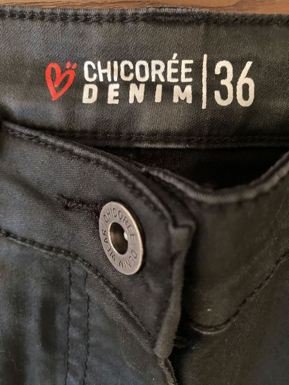 Pantaloni: DENIM Hose, Gr. 36, schwarz – Usato da Dielsdorf venduto da sissy04 3