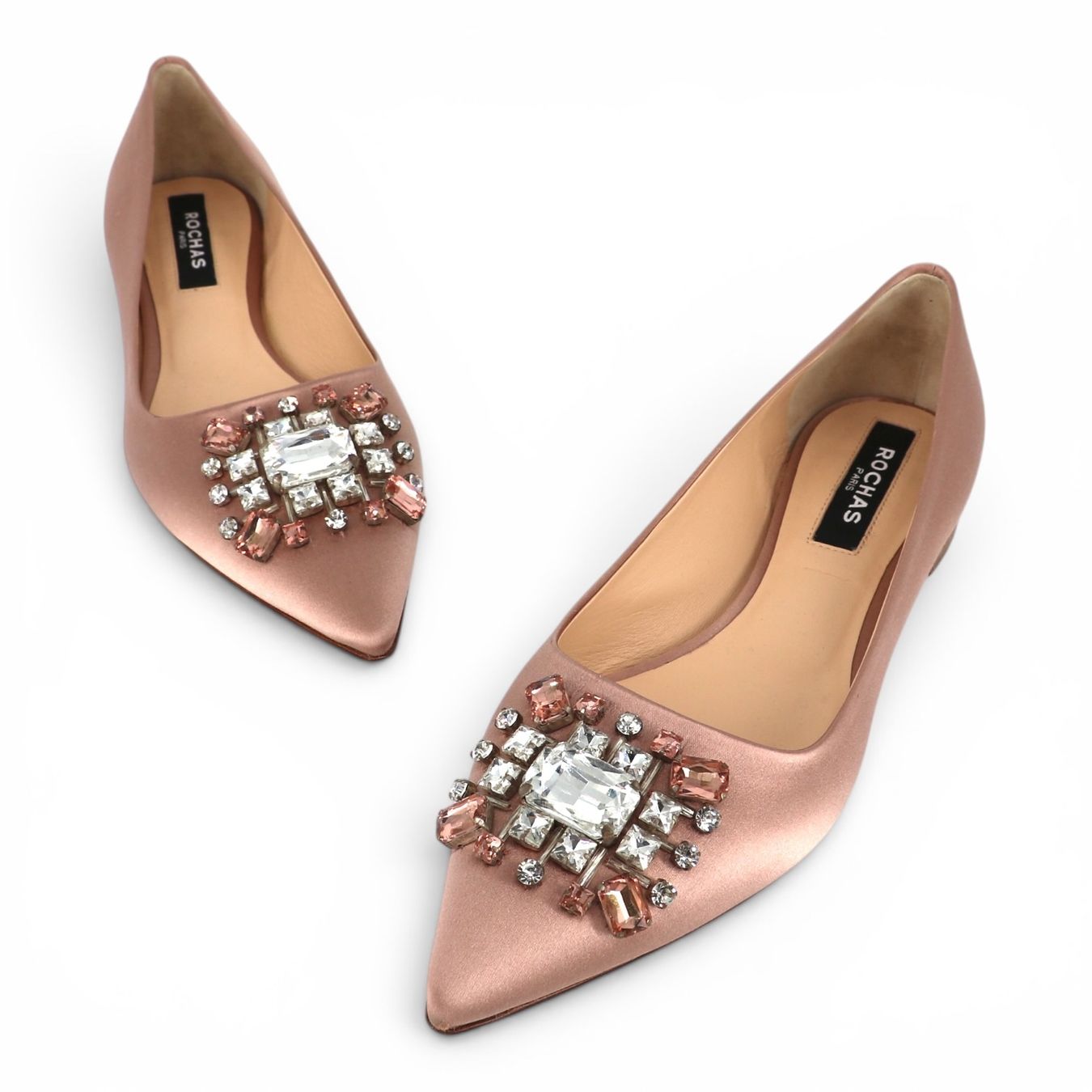 Rochas Scarpe da donna: Rochas Ballerinas Satin Gr. 39 – Usato da Binningen venduto da Designerlabels 1