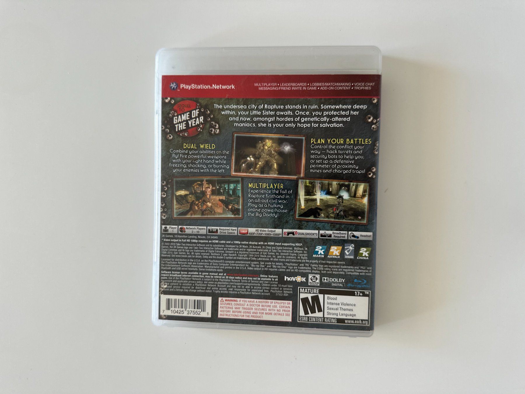 Sony Spiele: BioShock 2 Greatest Hits, Sony Playstation 3, PS3 – Gebraucht aus Couvet von nay_prh5 2