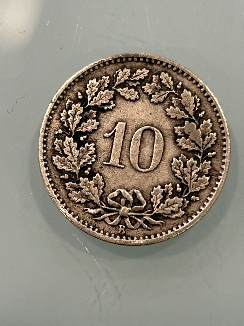 Toutes les monnaies: Alte 10 Rappen 1876 – D'occasion à herisau par hb_gold