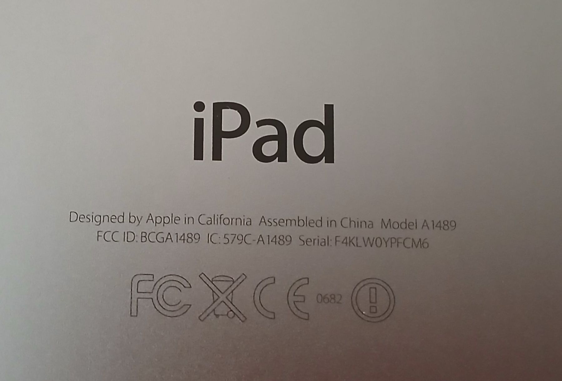 Apple Tablet PC: Apple iPad Mini 2, 32GB, WiFi Modell A1489 – Usato da Luzern venduto da baku1961 3
