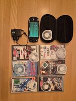 Sony PSP inkl Spiele, Hülle (funktionsfähig)