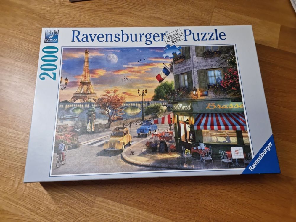 Ravensburger Paris Sunset  2000 Piece Puzzle main image 1