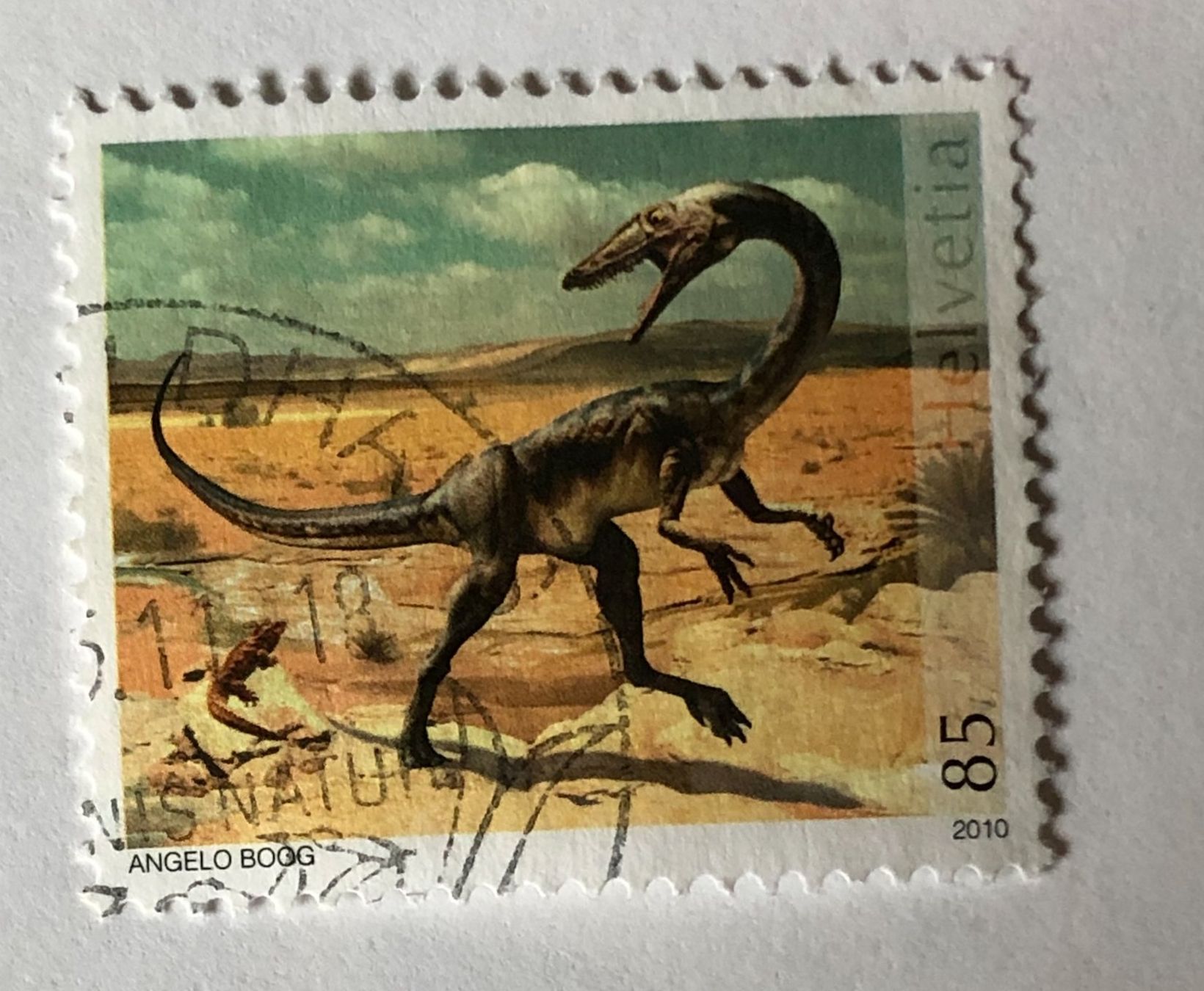 Tous les timbres: Nr.1359 Raubdinosaurier GESTEMPELT 2010    – D'occasion à Aarau par Billa007