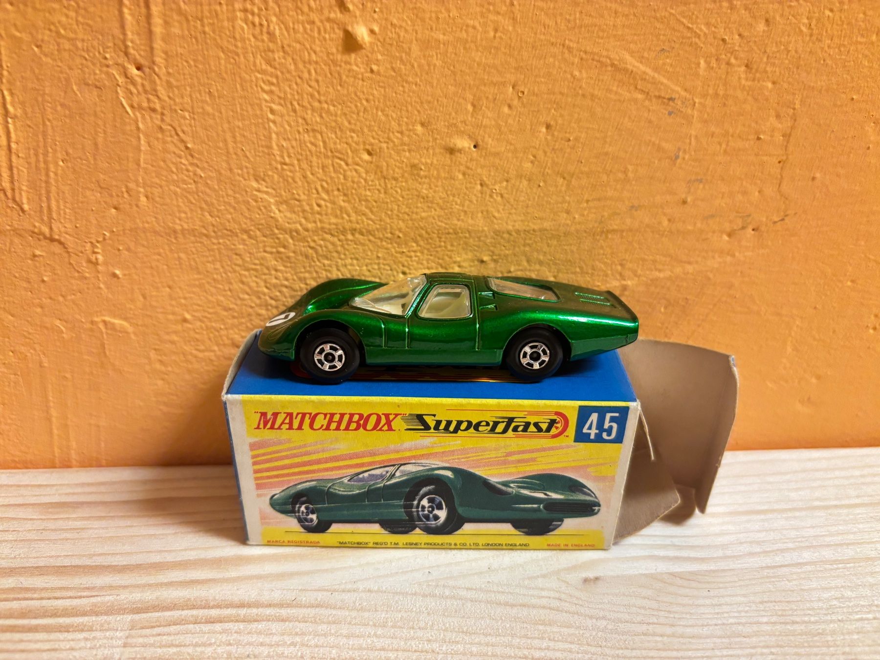 Ford Modellini d'auto: Matchbox Superfast Nr. 45 Ford Group 6 in OVP – Usato da Thun venduto da BlauerKlaus 1