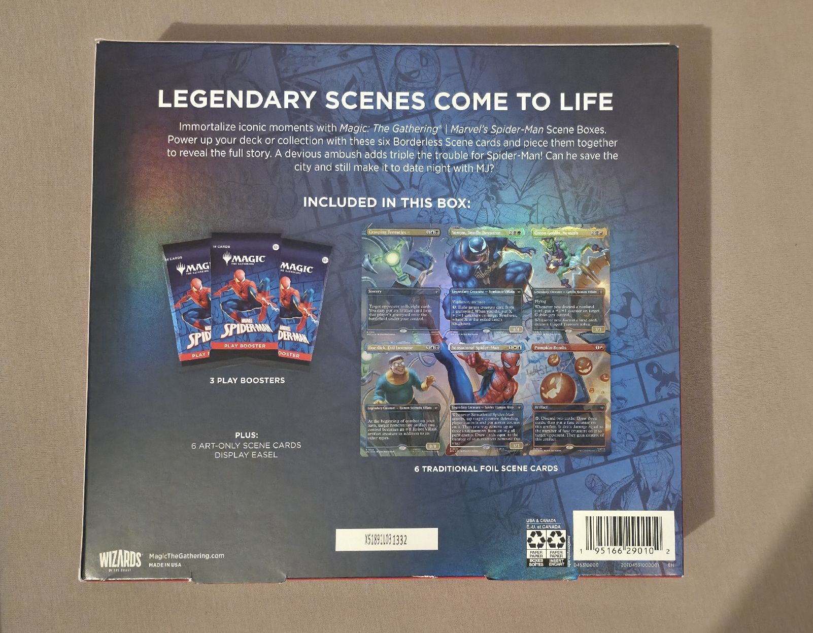 Magic The Gathering Carte collezionabili: Magic the Gathering Marvel Spider-Man Showdown Box – Nuovo e nell'imballaggio originale da Zürich venduto da Nubii 1